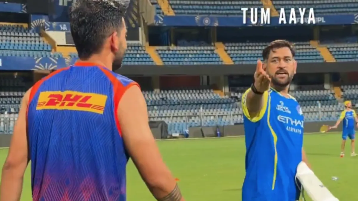 Deepak Chahar and Dhoni IPL 2026