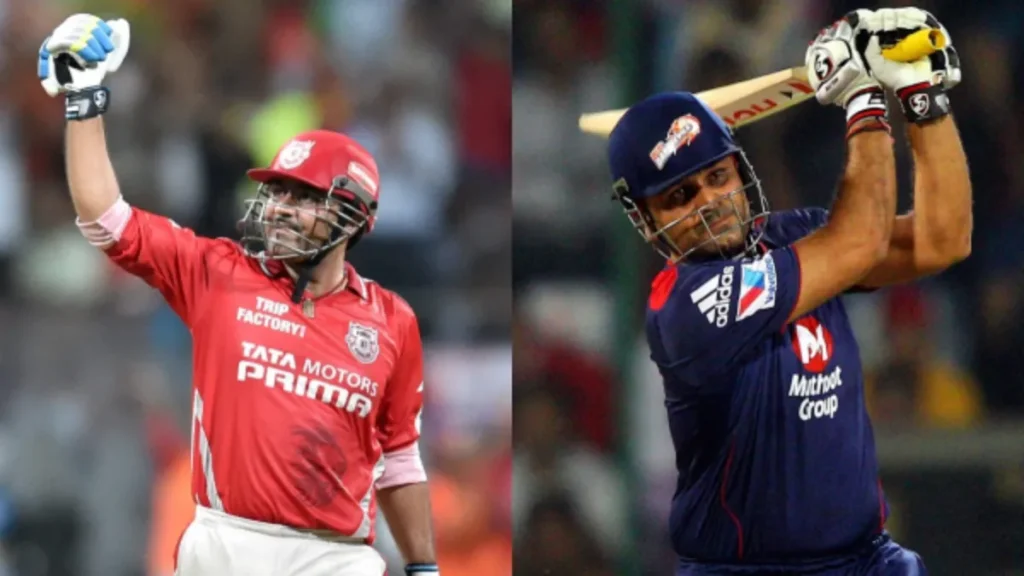 Virender Sehwag IPL Records