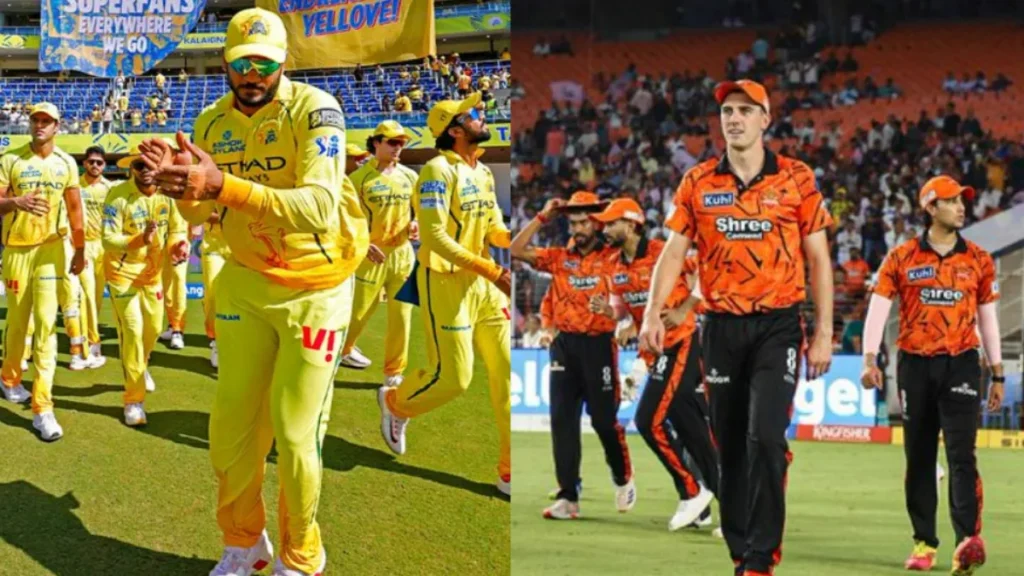 आईपीएल 2026 63वे मैच मे आज CSK vs SRH